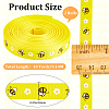 Polyester Bees Printed Grosgrain Ribbons SRIB-WH20020-018F-2