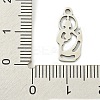 Non-Tarnish 201 Stainless Steel Pendants STAS-M015-04P-3