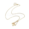 2Pcs 2 Style Brass Macrame Pouch Empty Stone Holder for Pendant Necklaces Making NJEW-JN04566-3