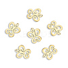 Ion Plating(IP) 201 Stainless Steel Charms STAS-N098-131LG-2