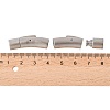 304 Stainless Steel Bayonet Clasps LS-STAS-C041-01-3