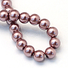 Baking Paint Pearlized Glass Pearl Round Bead Strands HY-Q003-10mm-58-4