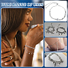 160Pcs 4 Styles 304 Stainless Steel Charms STAS-UN0061-17-6