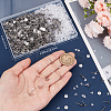 1600Pcs 2 Styles  304 Stainless Steel Flat Round Blank Peg Stud Earring Findings FIND-BBC0003-53A-3