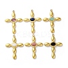 Natural Mixed Stone Pendants STAS-Z099-12G-1