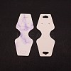 Jewelry Display Marble Texture Paper Cards CDIS-WH0024-04B-1