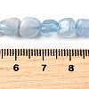Natural Aquamarine Beads Strands LS-G-D0004-A02-04A-4
