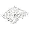Study Supplies Carbon Steel Cutting Dies Stencils DIY-P076-14-3