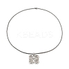 Non-Tarnish 201 Stainless Steel Pendant Necklaces LS-NJEW-M212-01B-P-2