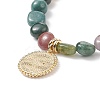 Snake Brass Micro Pave Clear Cubic Zirconia Pendant Necklaces for Women NJEW-JN03987-02-6