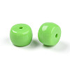 Opaque Acrylic Beads SACR-T017-35D-2
