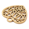304 Stainless Steel Pendants LS-STAS-M076-04G-2