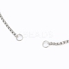 Tarnish Resistant 304 Stainless Steel Slider Bracelets Making AJEW-JB00784-3