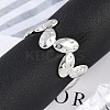 304 Stainless Steel Open Cuff Rings for Women RJEW-A056-02P-4