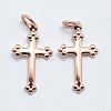 Brass Pendants KK-J279-30RG-NR-1