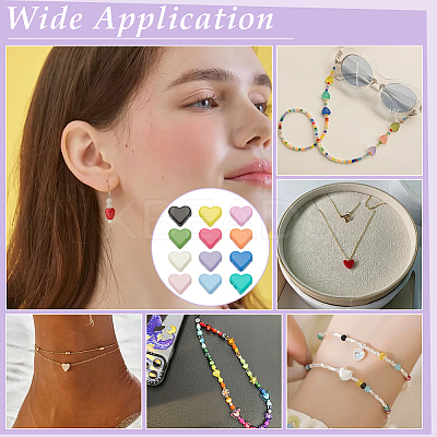 48Pcs 12 Colors Alloy Beads FIND-PH0020-04-1