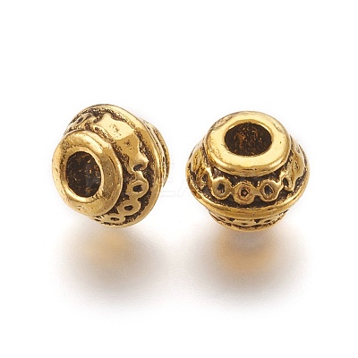 Tibetan Style Spacer Beads X-GLF0586Y-NF-1