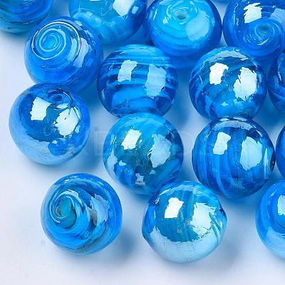 Handmade Lampwork Beads X-LAMP-S021-M-1