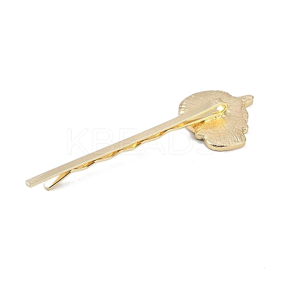Christmas Theme Alloy Enamel Hair Bobby Pin AJEW-A056-04C-1