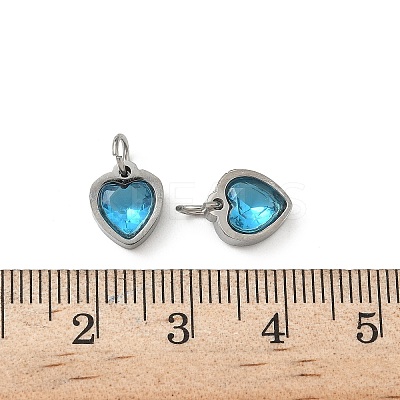 304 Stainless Steel Pendants STAS-D189-06P-03-1-1