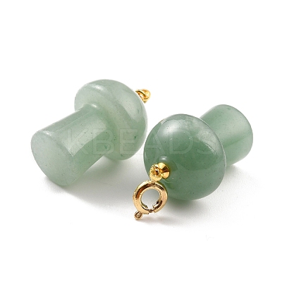 Natural Green Aventurine Pendants G-M380-C09-P-1