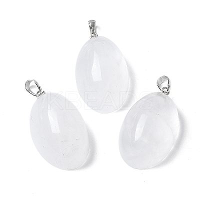 Natural Quartz Crystal Pendants G-A259-03P-04-1