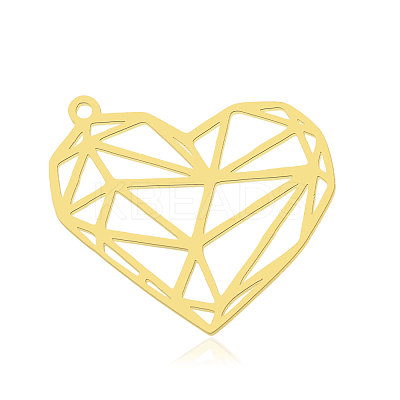 Ion Plating(IP) 201 Stainless Steel Pendants LS-STAS-N090-LA872-2-1