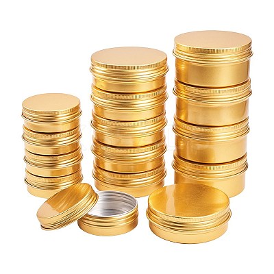 Round Aluminium Tin Cans CON-BC0005-04G-1
