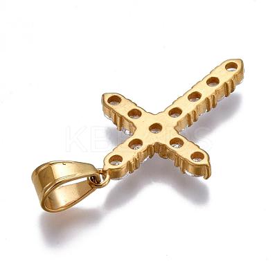 304 Stainless Steel Pendants STAS-E439-88-1