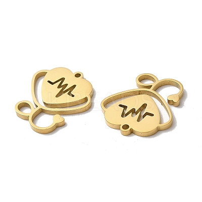 Ion Plating(IP) 304 Stainless Steel Pendants STAS-L020-020G-1