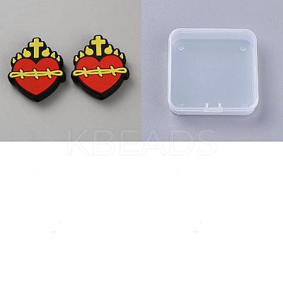 10Pcs Silicone Focal Beads SIL-SZ0001-85-1