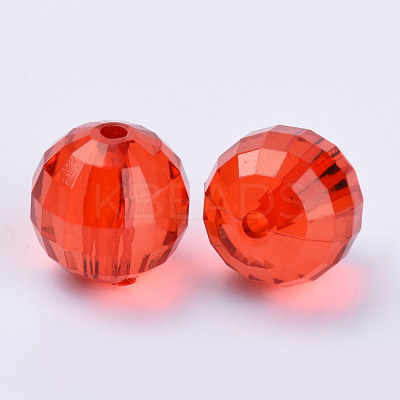 Transparent Acrylic Beads TACR-Q254-14mm-V12-1