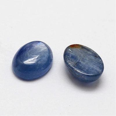 Oval Natural Kyanite/Cyanite/Disthene Cabochons G-O147-01A-1