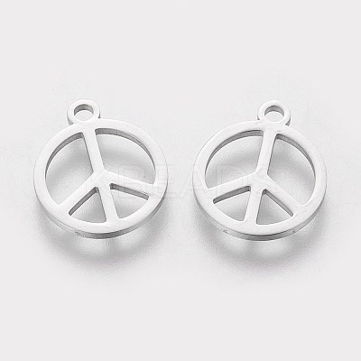 Non-Tarnish 304 Stainless Steel Charms LS-STAS-Q201-T062-1