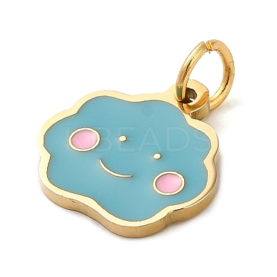 304 Stainless Steel Charms STAS-K263-07G-1