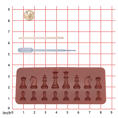 Chess Silicone Mold Kits DIY-SC0001-98-1
