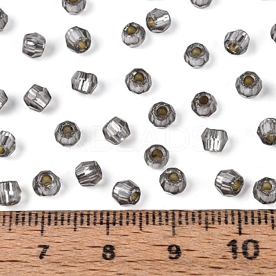 Silver Lined Glass Seed Beads SEED-T007-18A-04-1