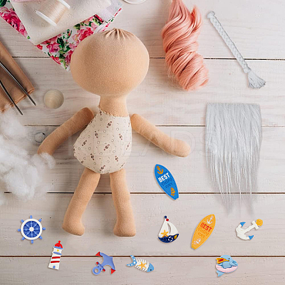 DIY Doll Making Findings Kits DIY-FH0005-38-1