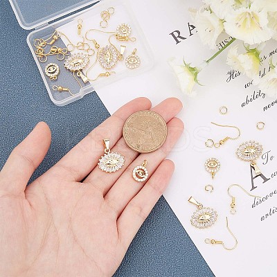DIY Dangle Earring Making Kits DIY-AR0001-56-1