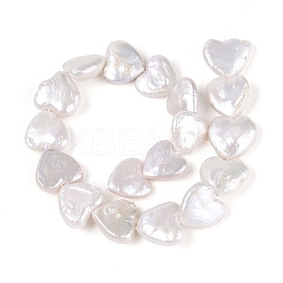 Natural Baroque Keshi Pearl Beads Strands PEAR-T006-33A-1