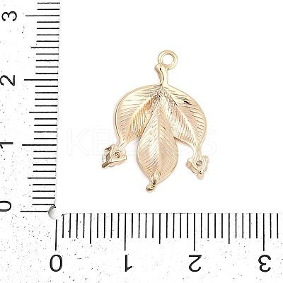 Brass Micro Pave Cubic Zirconia Pendants KK-Q026-21G-1