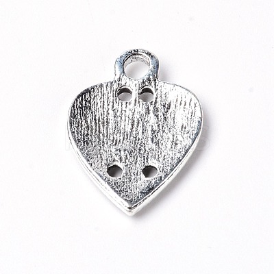 Alloy Hook Button PALLOY-WH0082-61-1