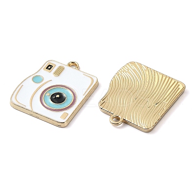 Rack Plating Alloy Enamel Pendants LS-PALLOY-F308-10G-01-1
