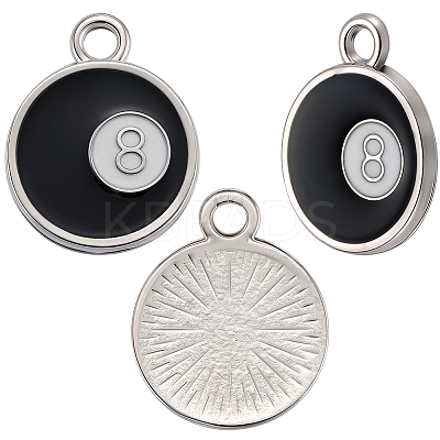 40Pcs Alloy Enamel Pendants FIND-SC0016-76P-1