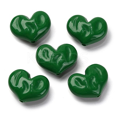 Opaque Acrylic Beads OACR-Z013-33E-1