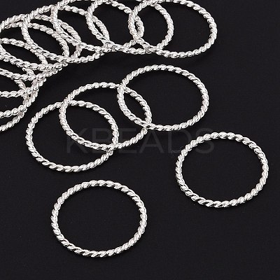 Tibetan Style Linking Rings TIBE-EA8631Y-1S-NR-1