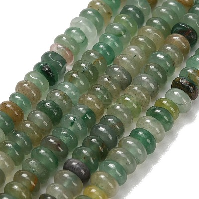Natural Green Aventurine Beads Strands G-D481-03C-1