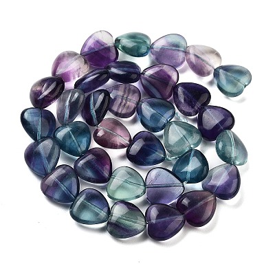 Natural Colorful Fluorite Beads Strands G-H051-A01-01-1