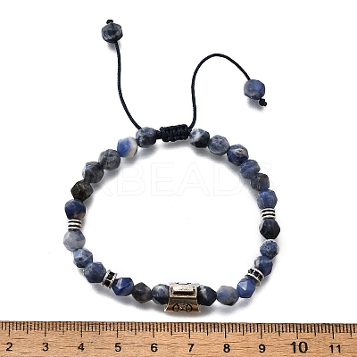 Brass Beaded Bracelets BJEW-Z094-03-1