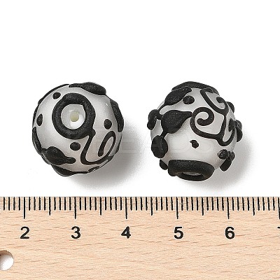 Handmade Lampwork Beads LAMP-R001-01B-1
